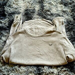 Men’s hollister waffle long sleeve